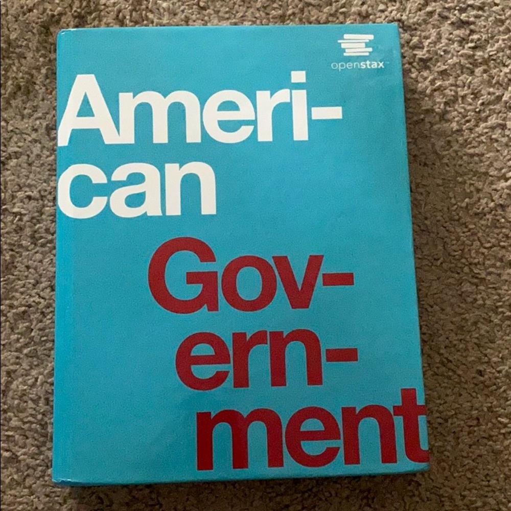 American government openstax textbook